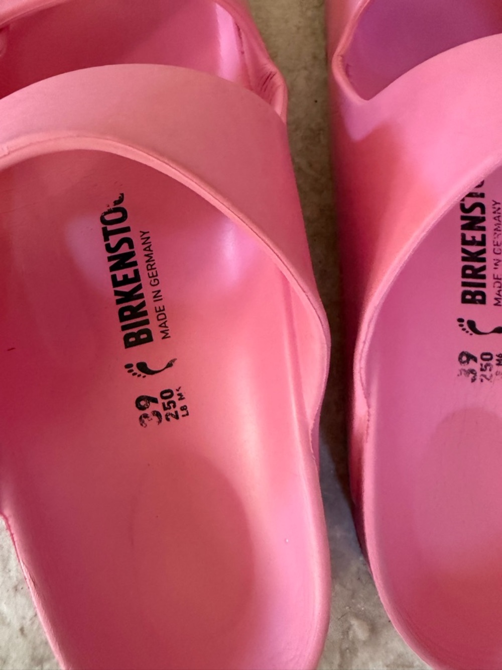 Birkenstock Pink Eva Sandals - Women's Lightweight Slides - Picture 2 of 7